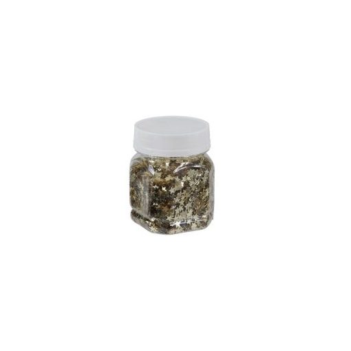 Glitter csillag 6mm 80gr